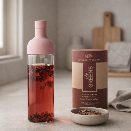 Tea’d Greens Infusion Carafe - Pink