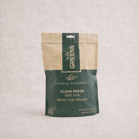Clean Green | 30 Pyramid Sachets