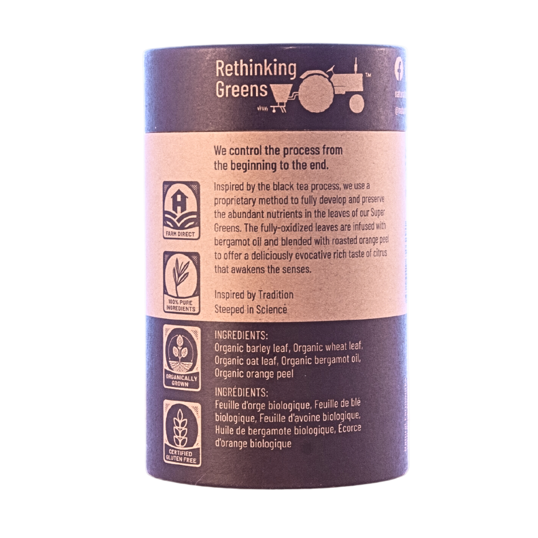 Earl Grey Back Loose Leaf 100g Cylinder
