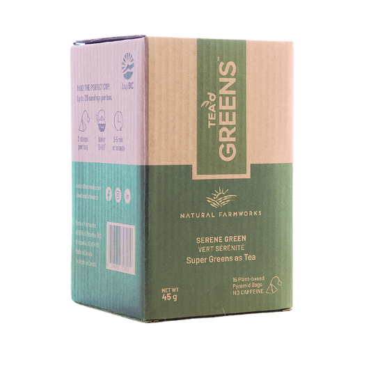 Serene Green Pyramid Bags 15 Ct