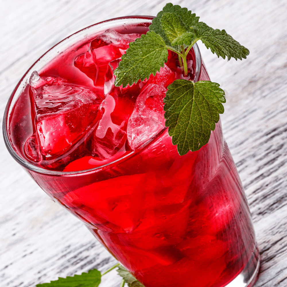 Refreshing Organic Cherry Hibiscus Tea