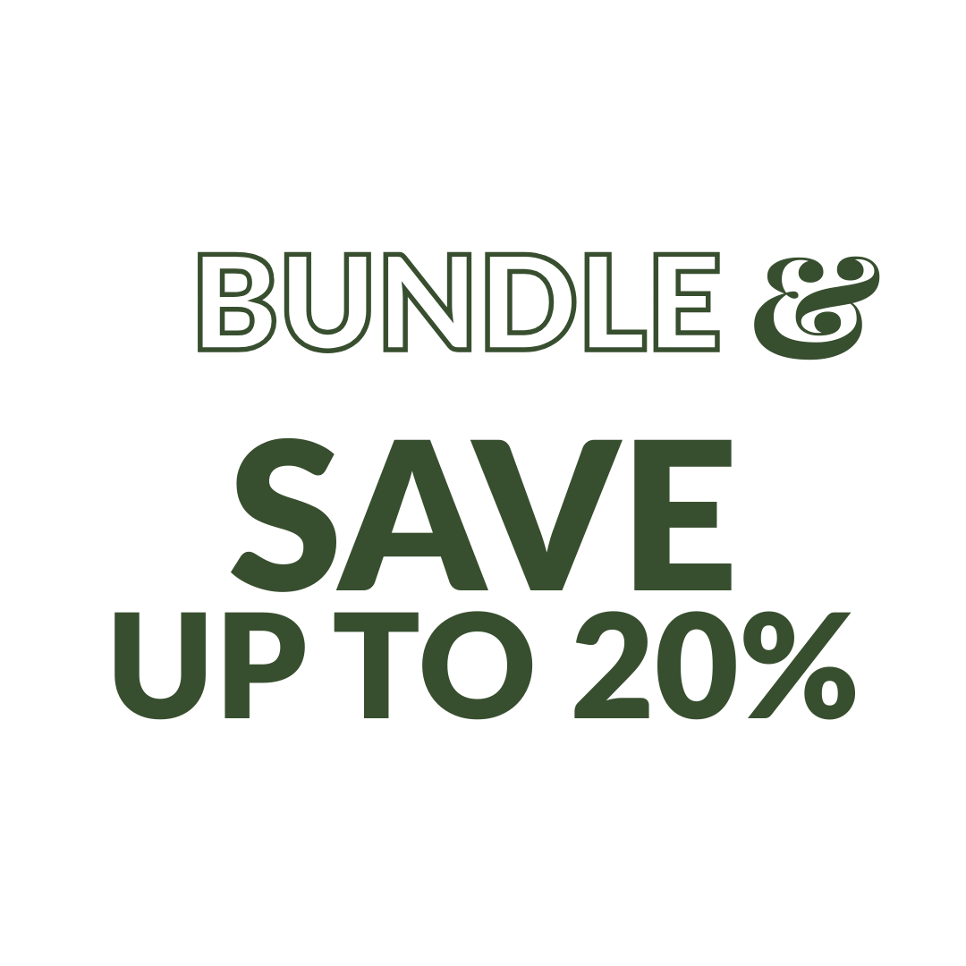 Bundle and Save up to 20%