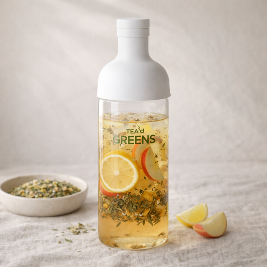 Tea’d Greens Infusion Carafe | White