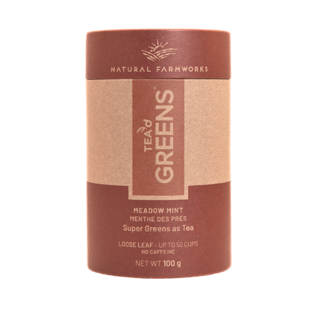 Meadow Mint Loose Leaf 100g Cylinder 