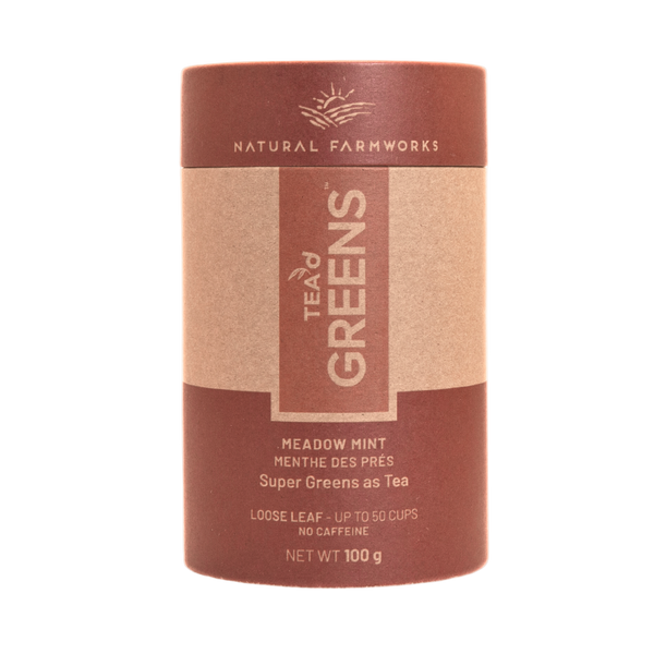 Meadow Mint Loose Leaf 100g Cylinder 