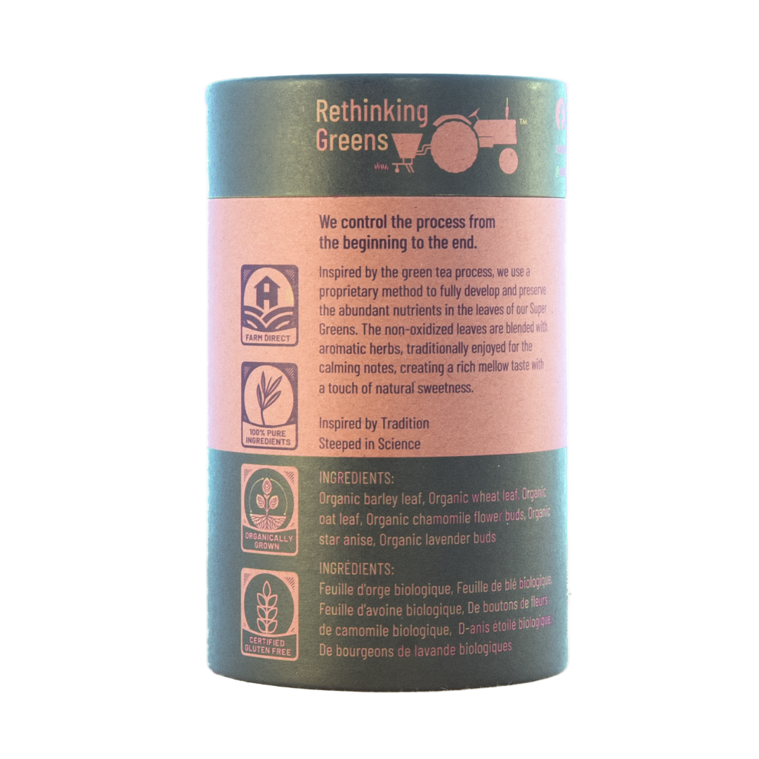 Serene Green Loose Leaf 100g Cylinder Serene Green