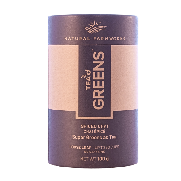 Spiced Chai Loose Leaf 100g Cylinder