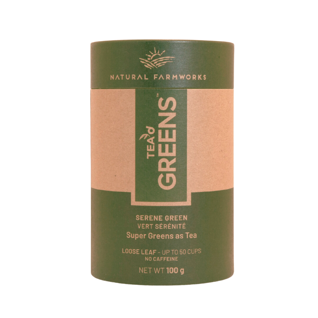 Serene Green Loose Leaf Cylinder 100g