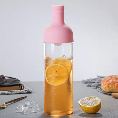 Pink Tea'd Greens Carafe