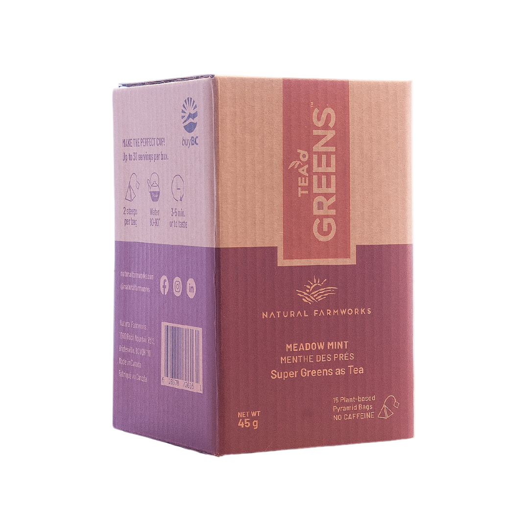 Meadow Mint Pyramid Bags 15 Ct