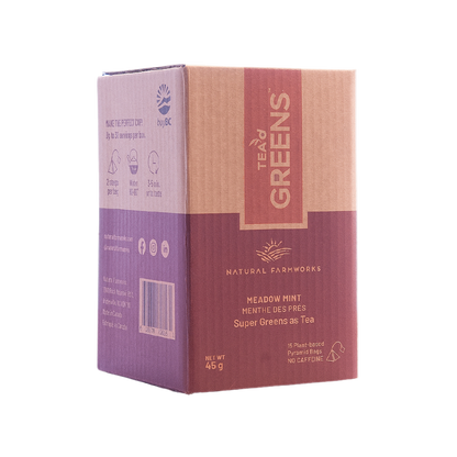 Meadow Mint Pyramid Bags 15 Ct