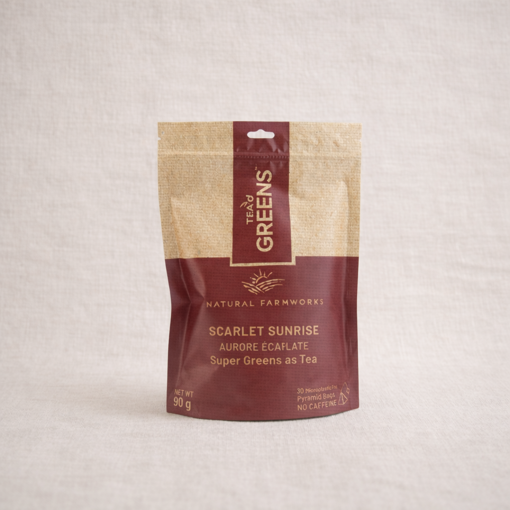 Scarlet Sunrise Super Greens Infusion