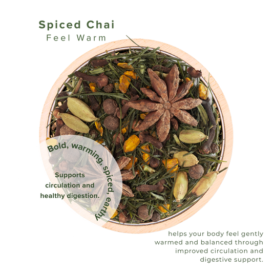 Spiced Chai → Warming Digestion | 50g Loose Leaf Starter Pouch