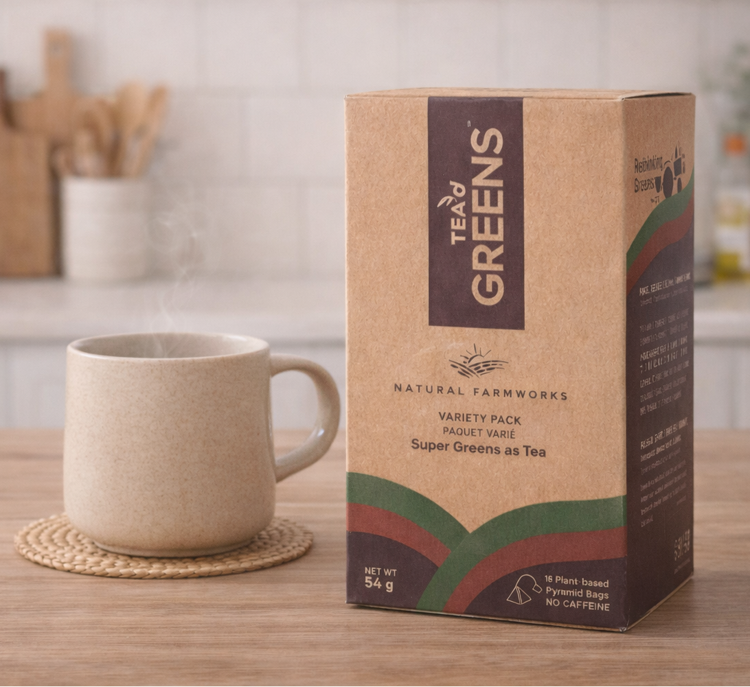 Tea’d Greens whole-leaf greens infusions